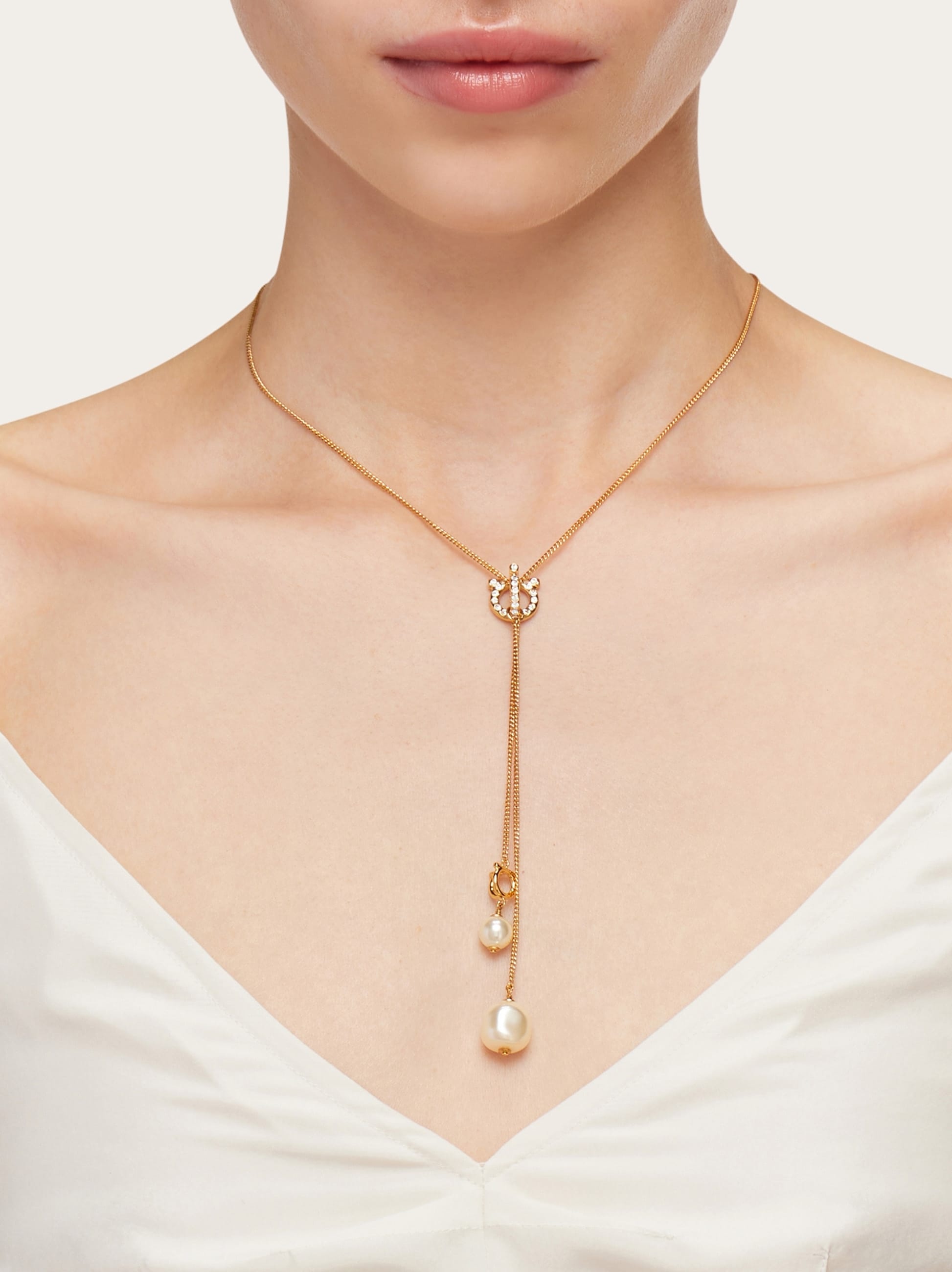 Gancini pendant necklace - 4