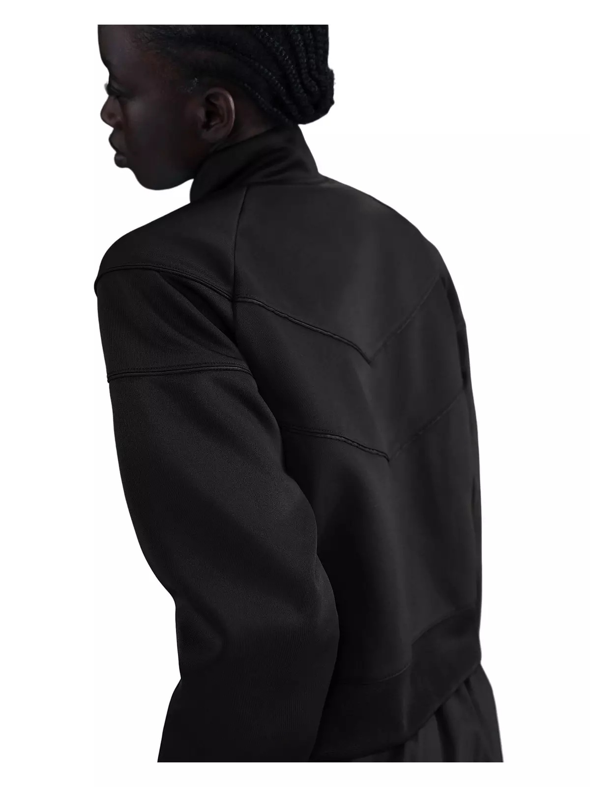 Women's Sportswear Windrunner Knit Jacket - Black - 2