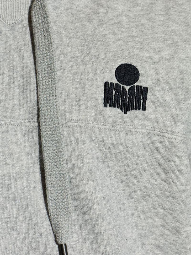 Merone drawstring logo sweatshirt 5