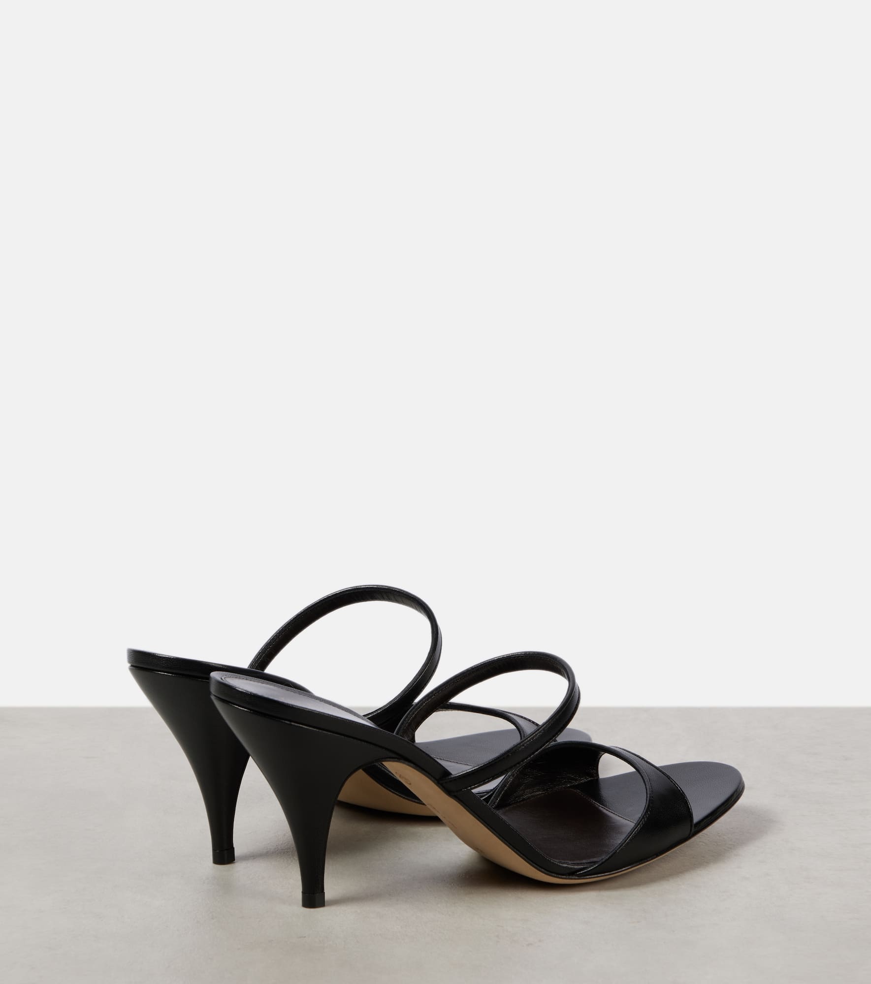 Voluptas leather mules - 2