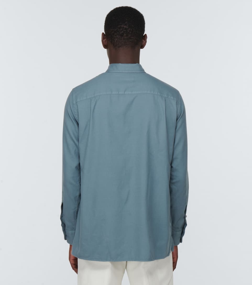 André denim polo shirt - 4