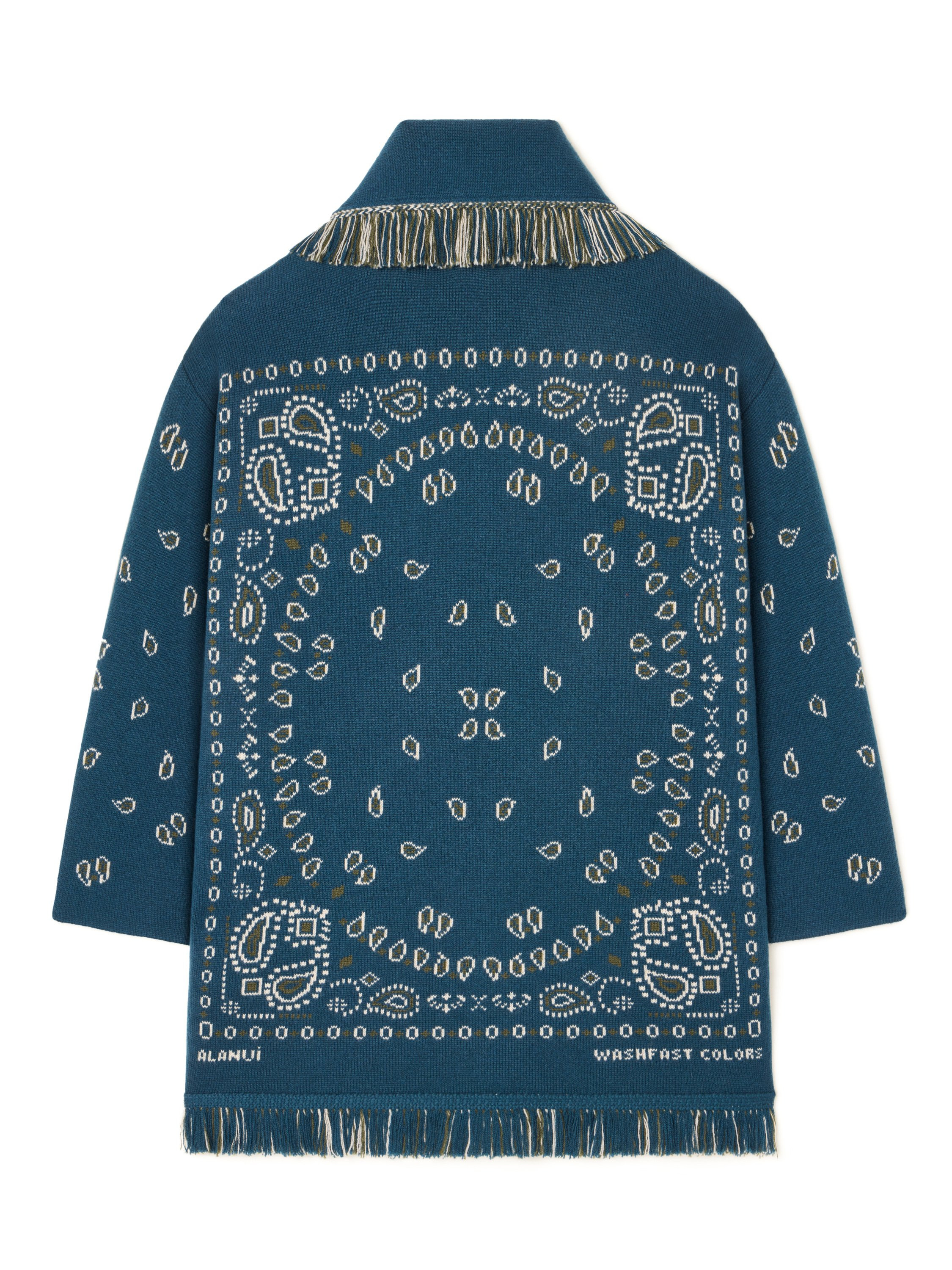 Bandana Jacquard Cardigan - 3
