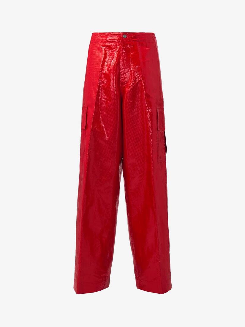 Low Rise Cargo Trousers - 2
