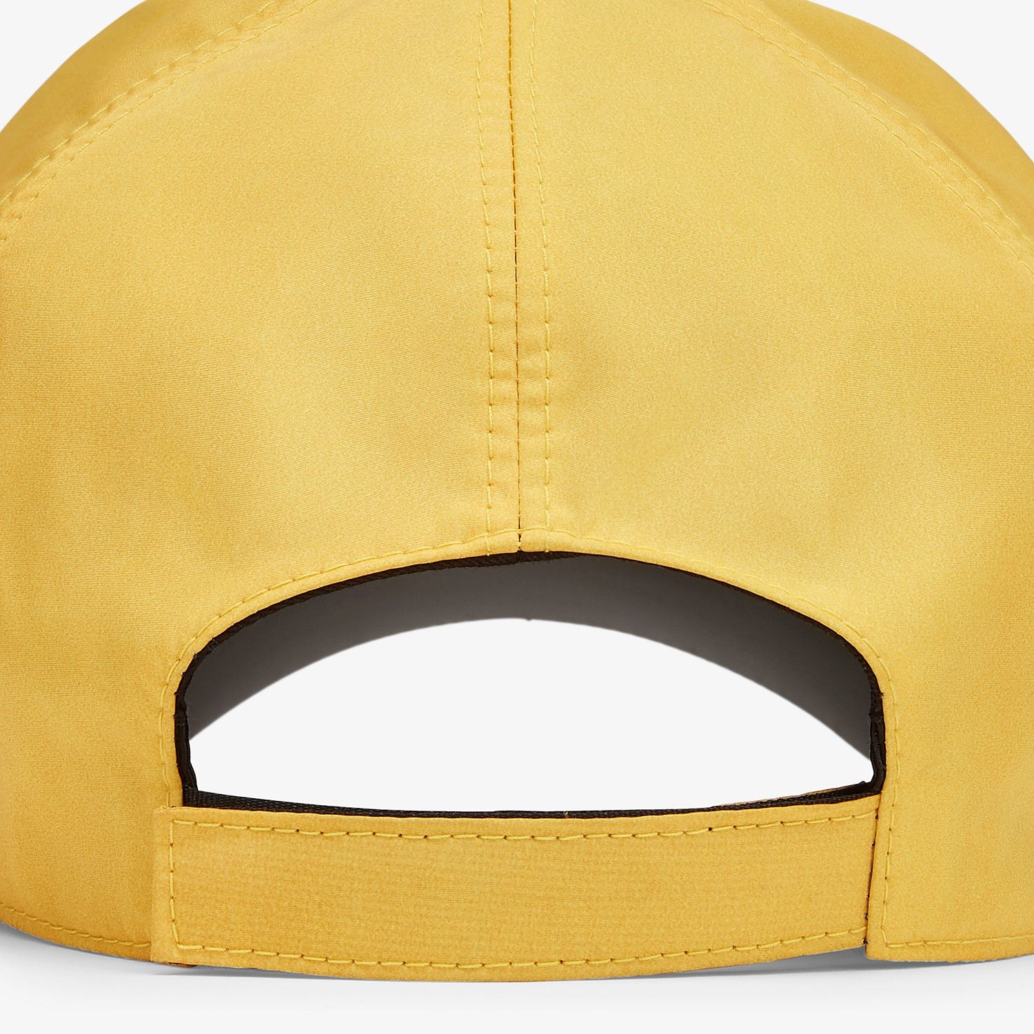 Yellow nylon baseball cap - 2