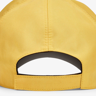 FENDI Yellow nylon baseball cap outlook