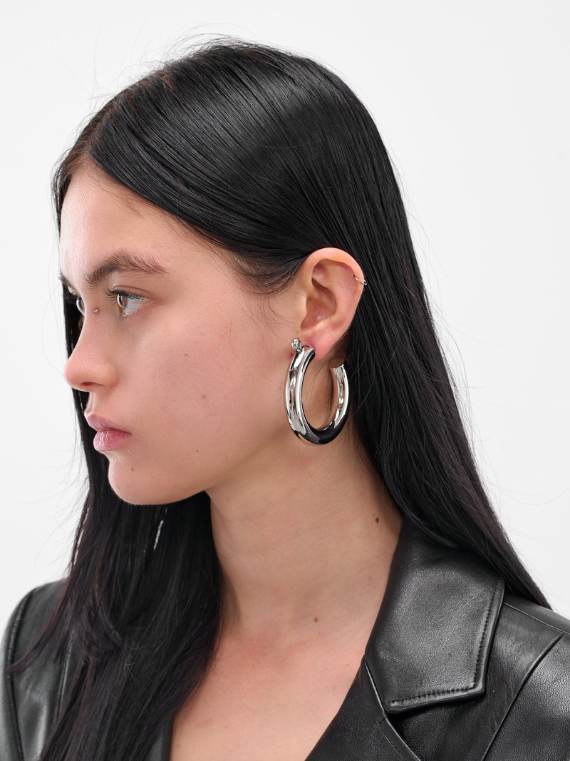 VAQUERA D'Heygere Spring Clasp Hoop Earrings outlook
