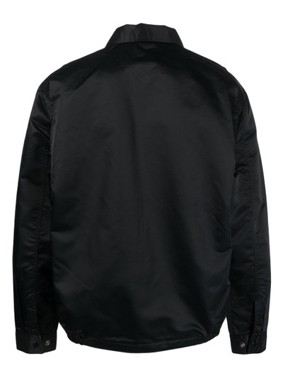 Carhartt logo-patch shirt jacket outlook
