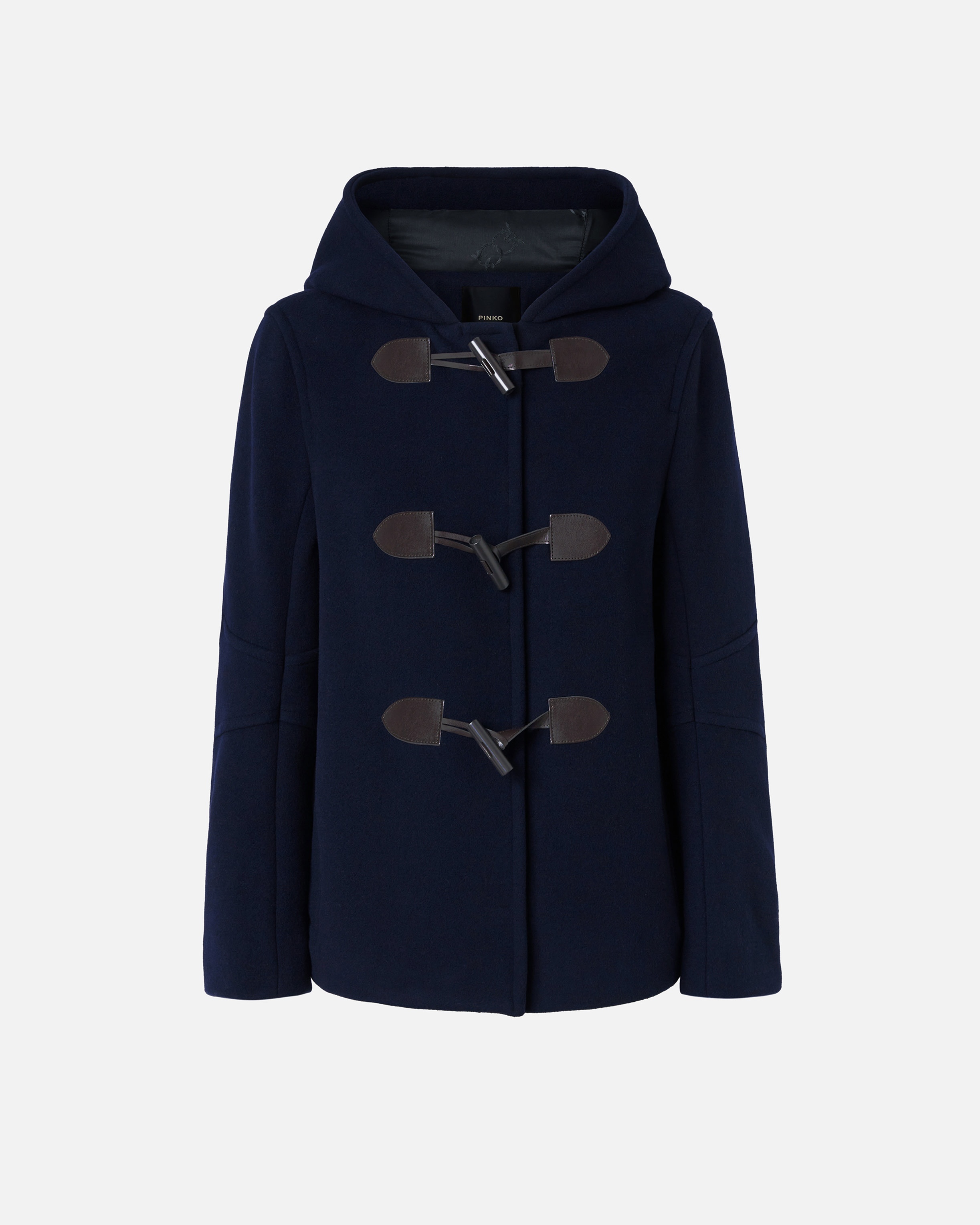 SHORT DUFFLE COAT WITH TOGGLES - 1