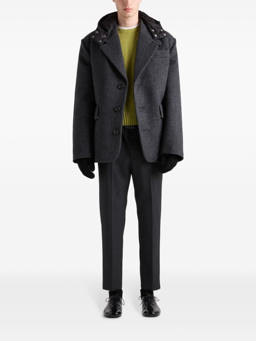 tailored wool trousers - 2