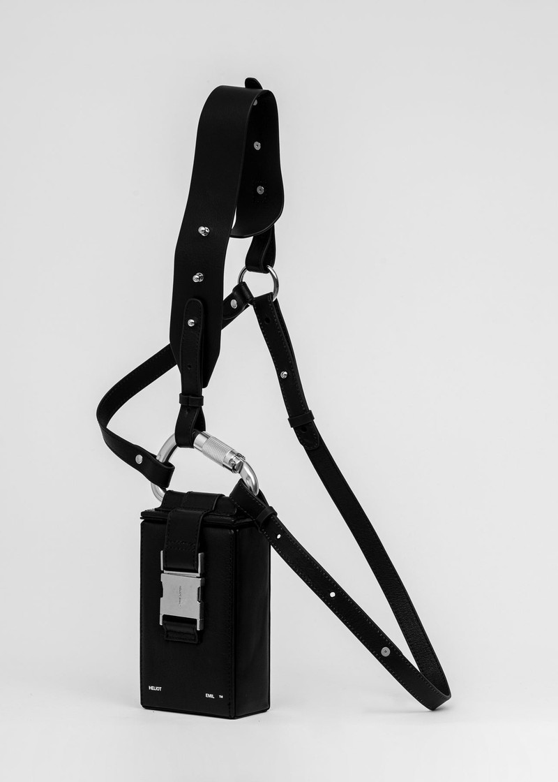 Black Carabiner Phone Sling - 1