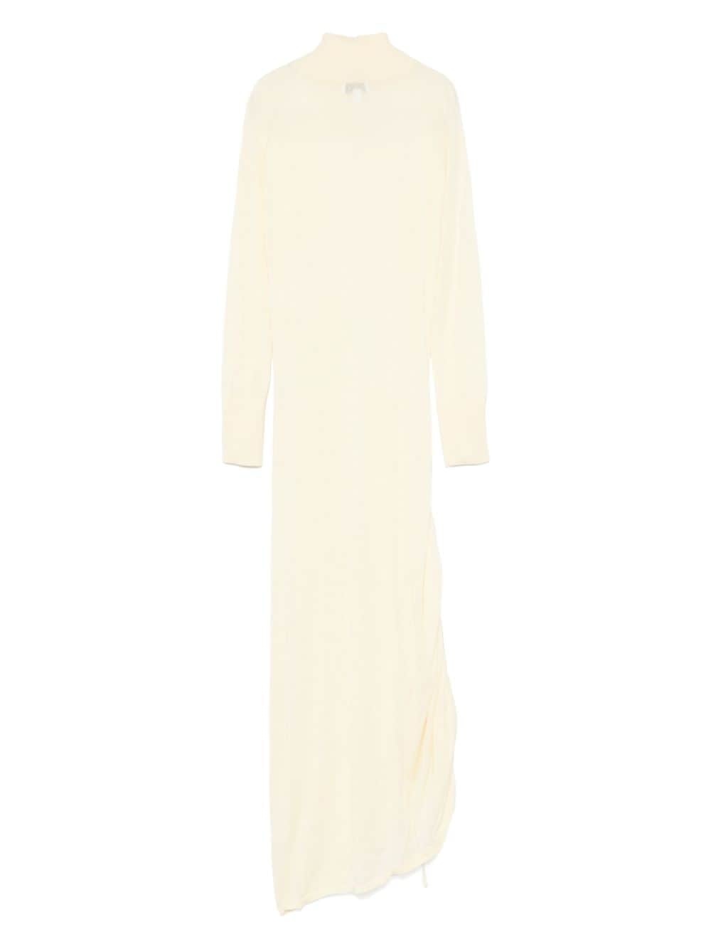 fine-knit midi dress - 2