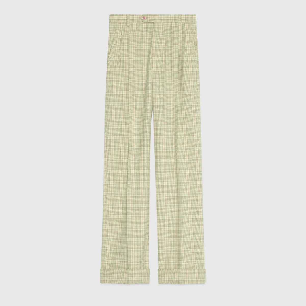 Tartan check wool pant - 1