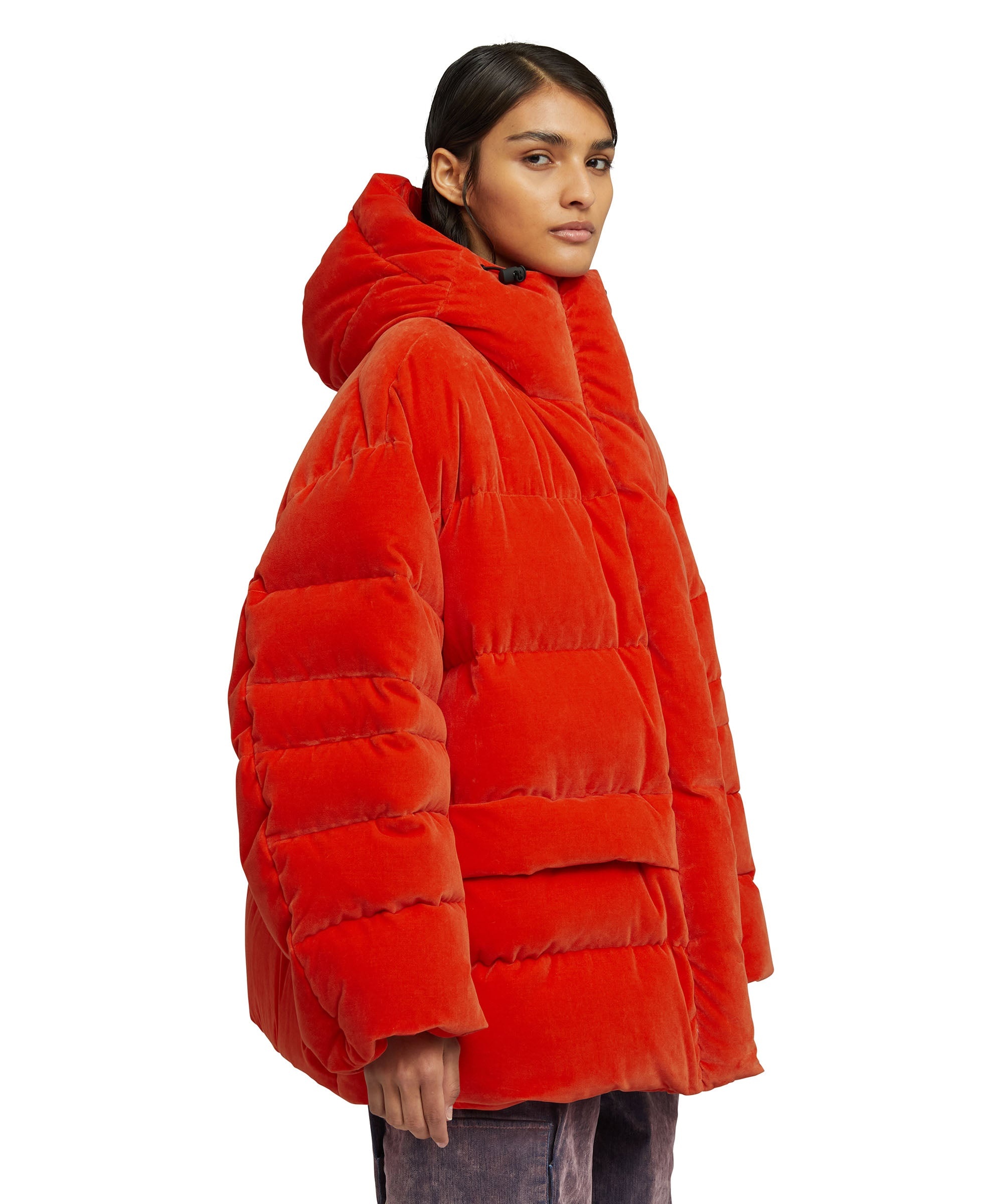 Padded jacket with "Blossom Hallucination" workmanship - 4