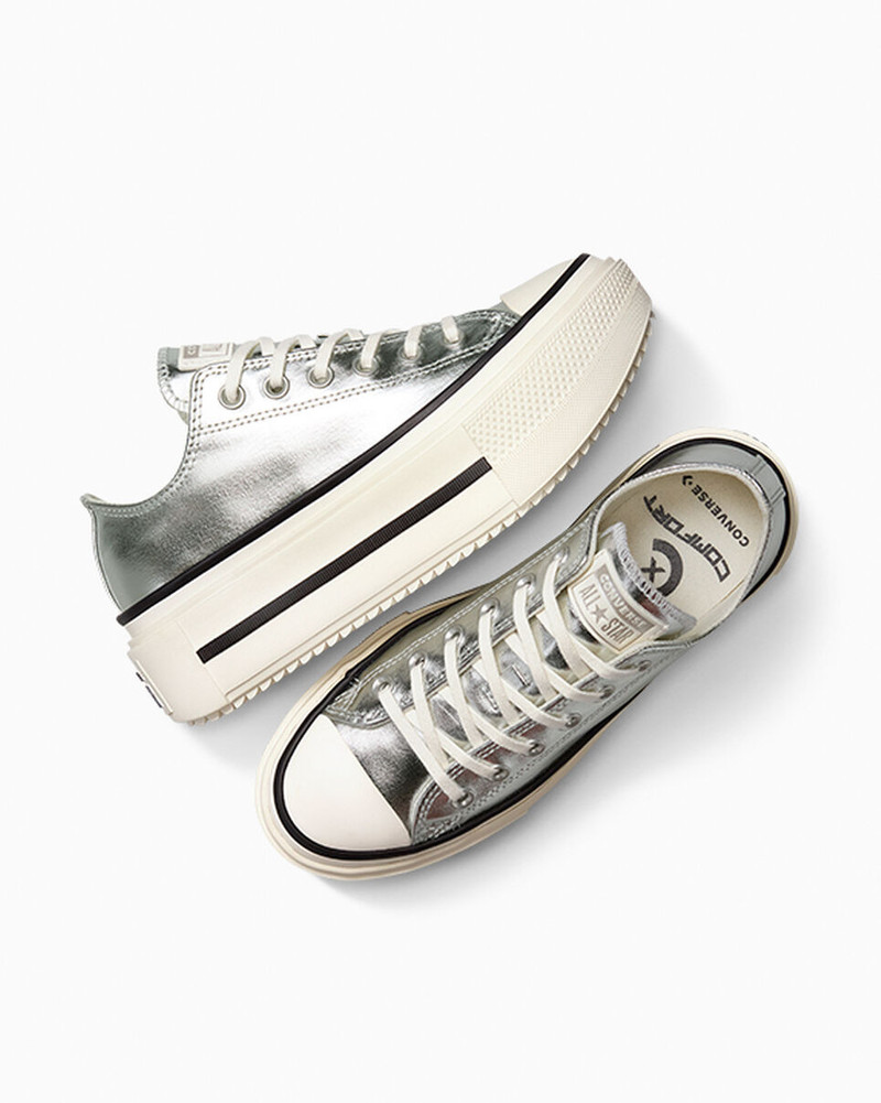 Chuck Taylor All Star Lift Double Stack Platform Metallic 6