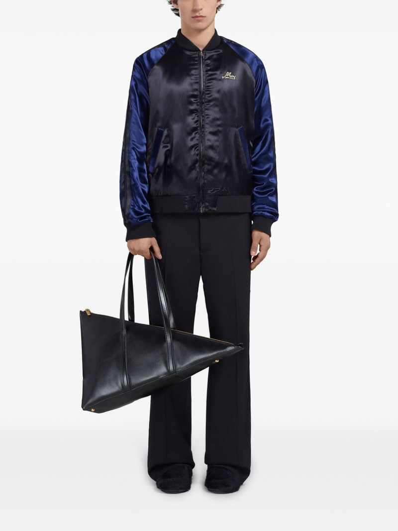 Marni Prisma leather tote bag outlook