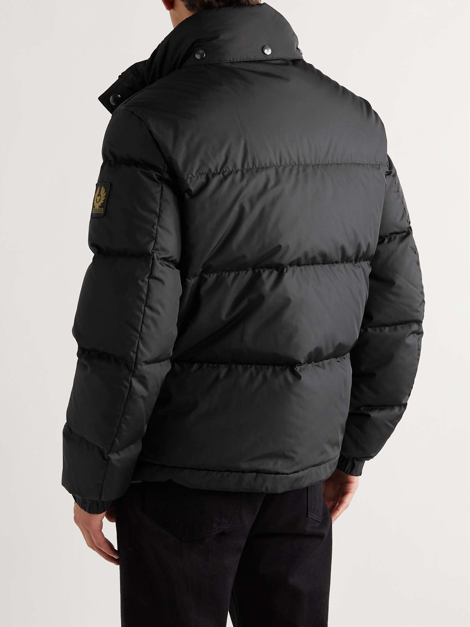 Dome Logo-Appliquéd Quilted Shell Down Jacket - 4