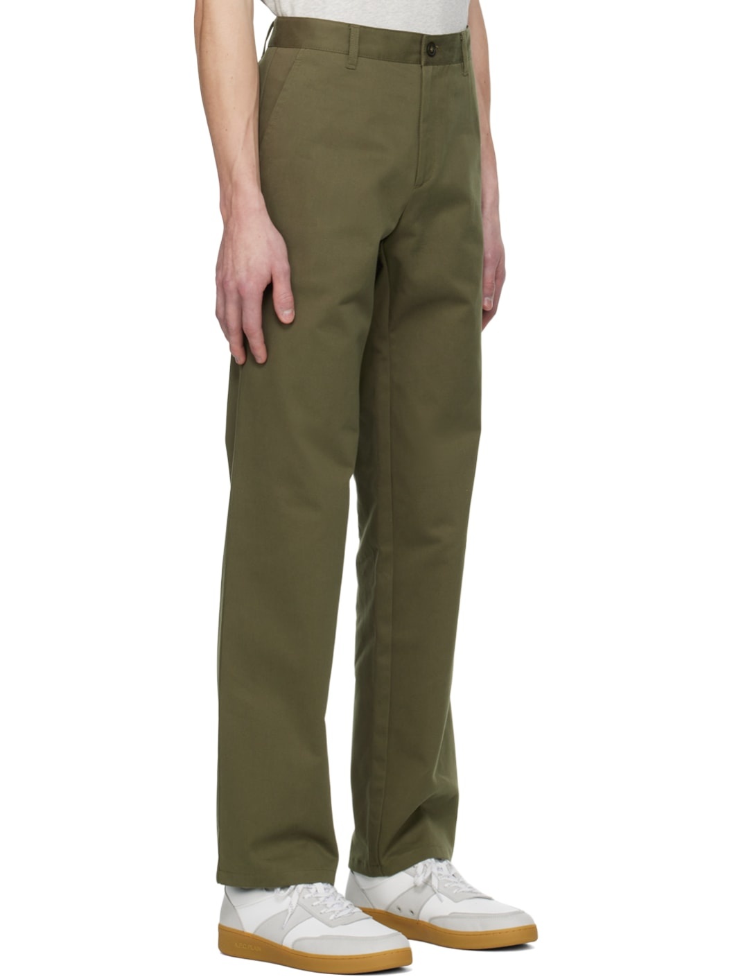 Khaki Ville Trousers - 2