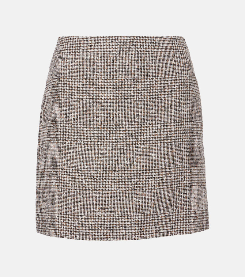 Coci linen-blend miniskirt 1