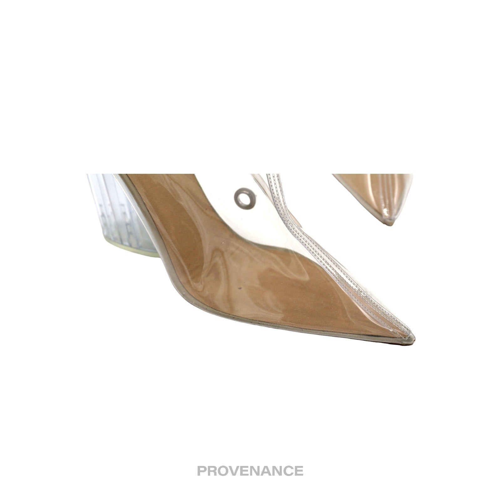 Yeezy Season 7 Boots Pump Heels - Clear PVC 37 8D - 7