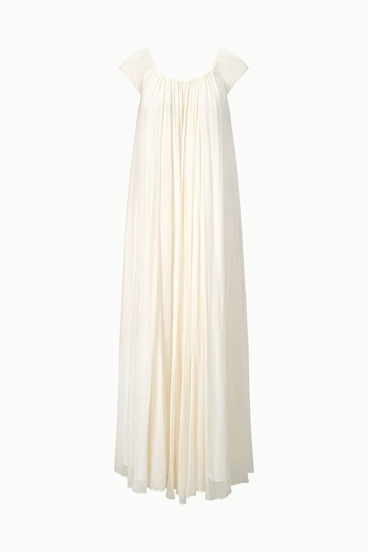 STAUD LEDA DRESS IVORY - 1