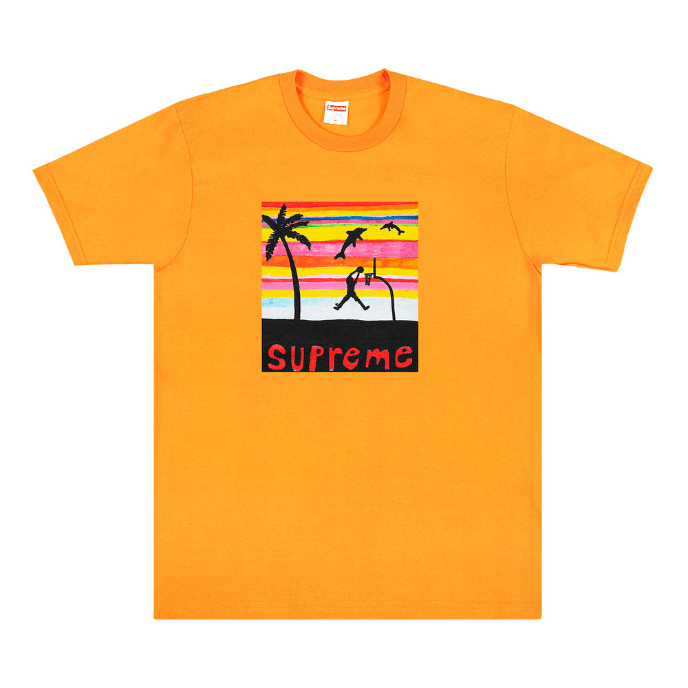 Supreme Dunk Tee 'Bright Orange' - 1