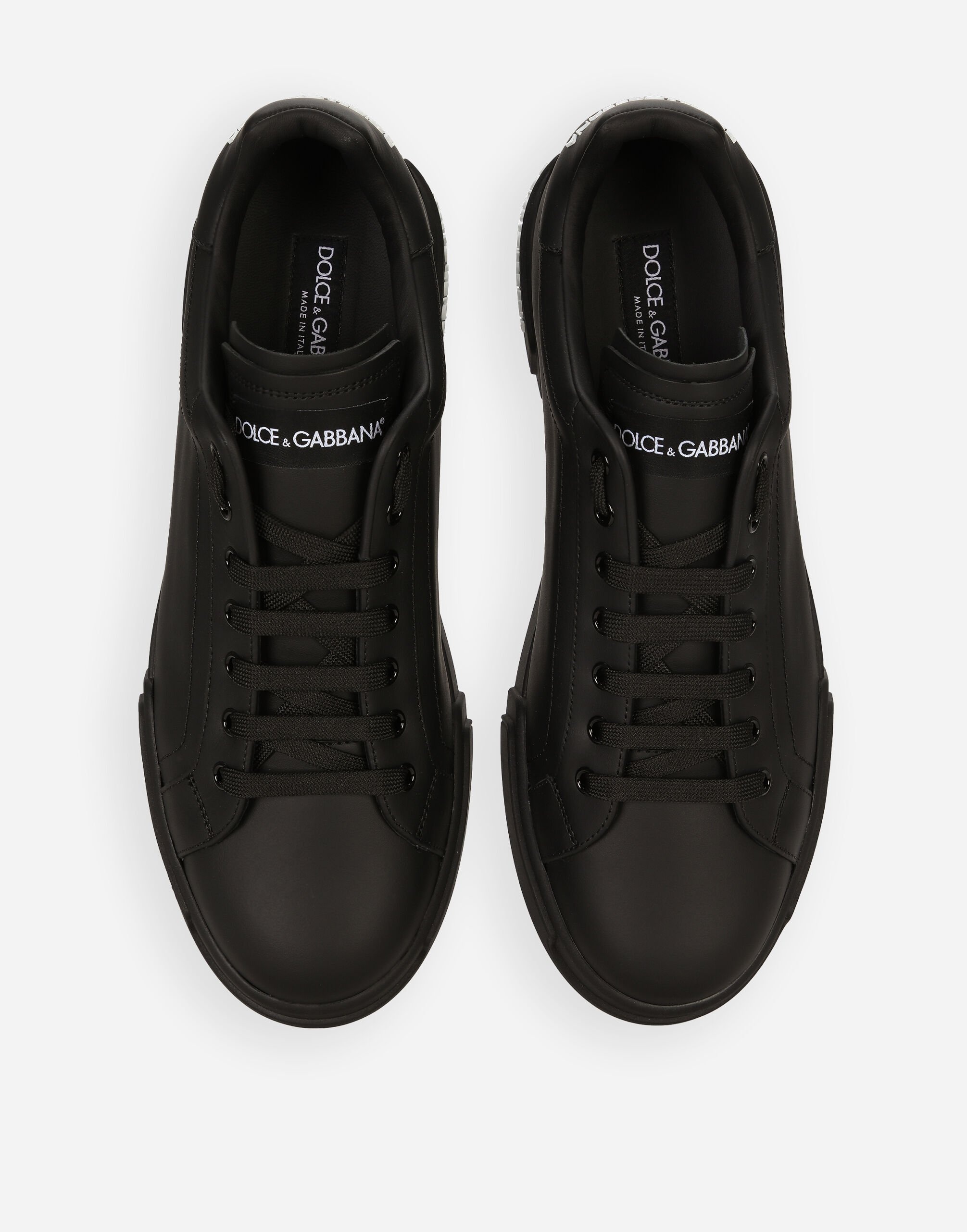 Calfskin nappa Portofino sneakers - 4