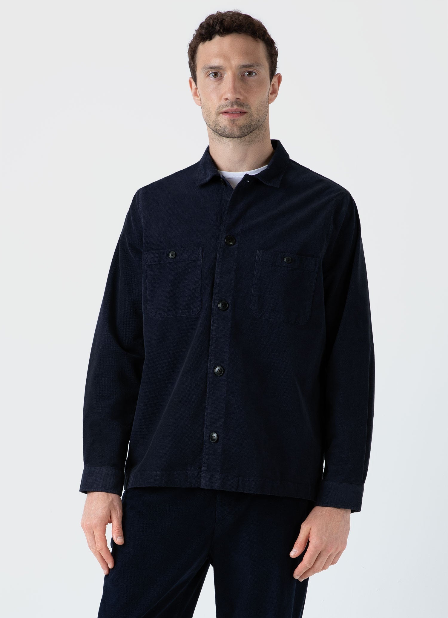 Cellular Cord Overshirt - 2