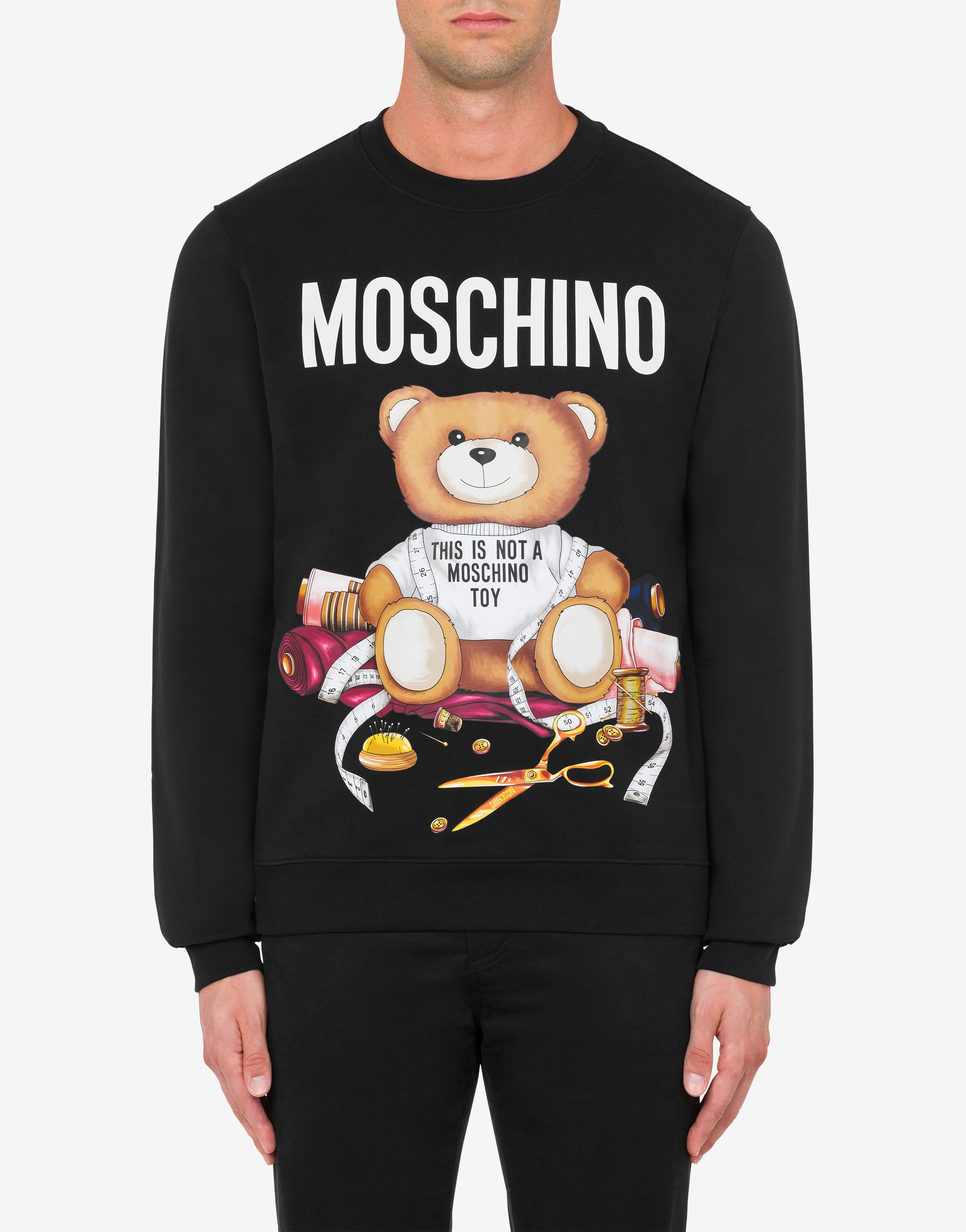 SARTORIAL TEDDY BEAR ORGANIC COTTON SWEATSHIRT - 2