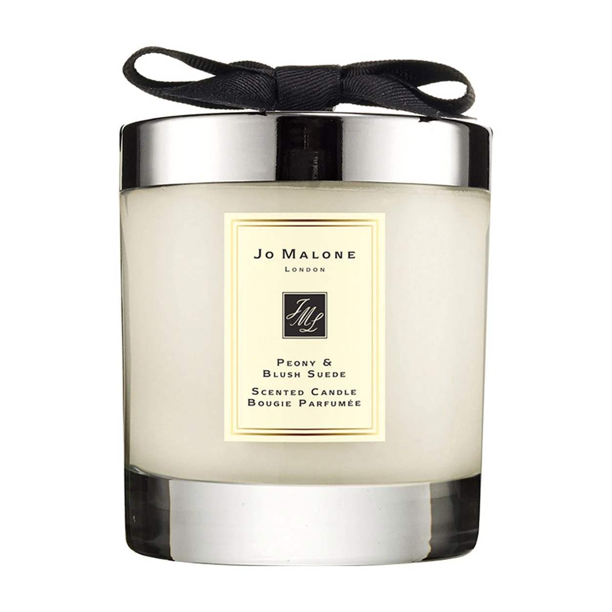Peony and Blush Suede Home Candle - 1