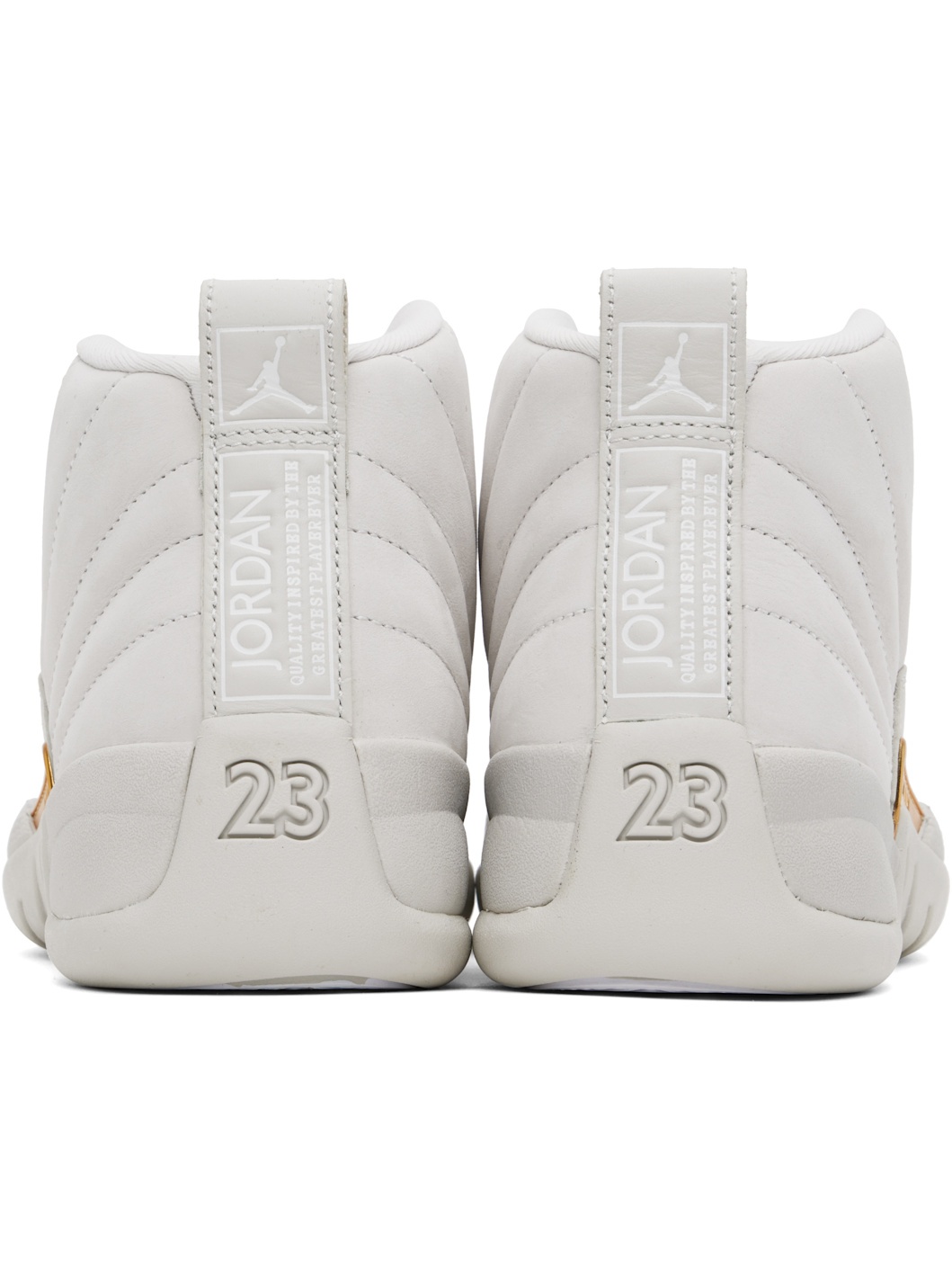 Beige Air Jordan 12 Retro Sneakers - 2