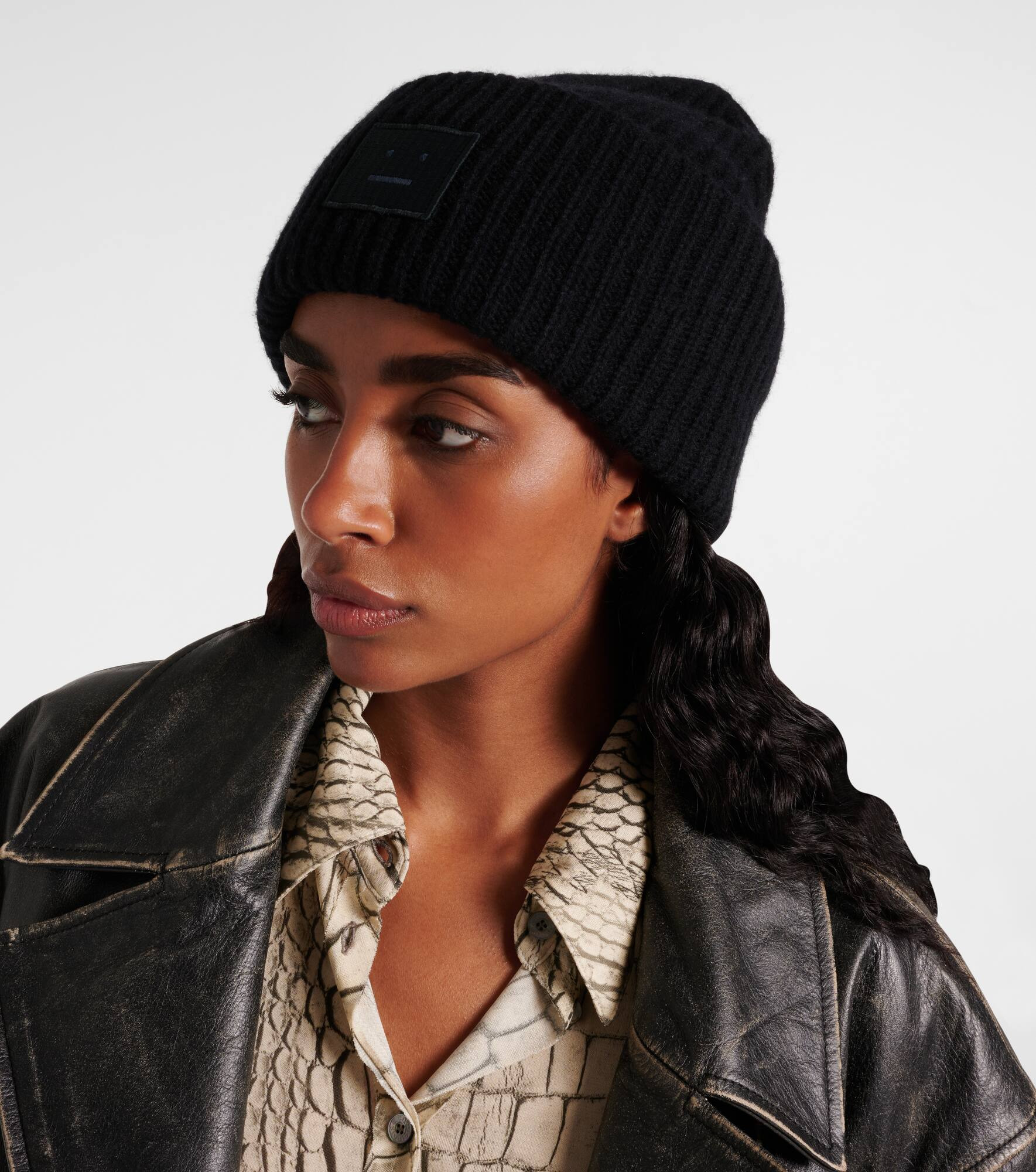 Pansy wool beanie - 2