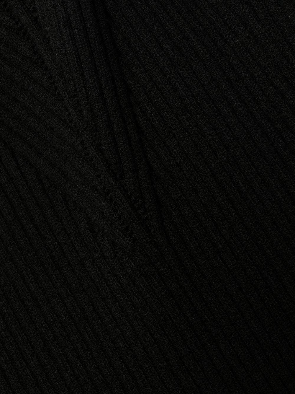 rib-knit midi dress - 6