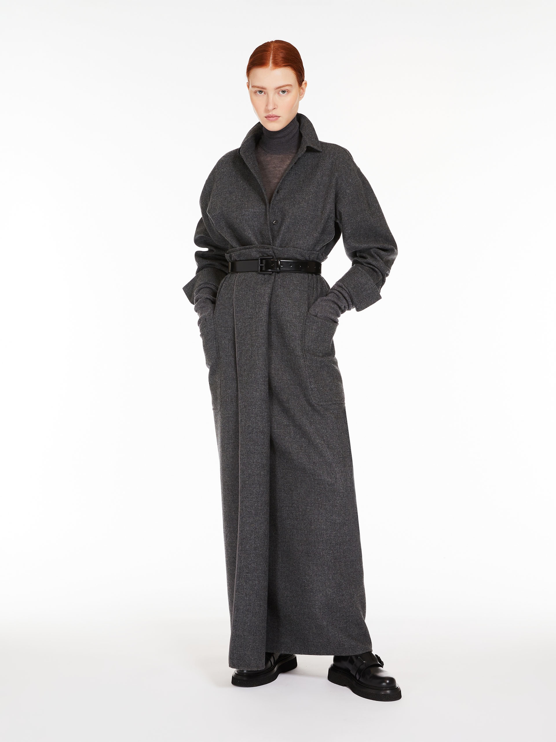 MESSINA Flannel wrap skirt - 2