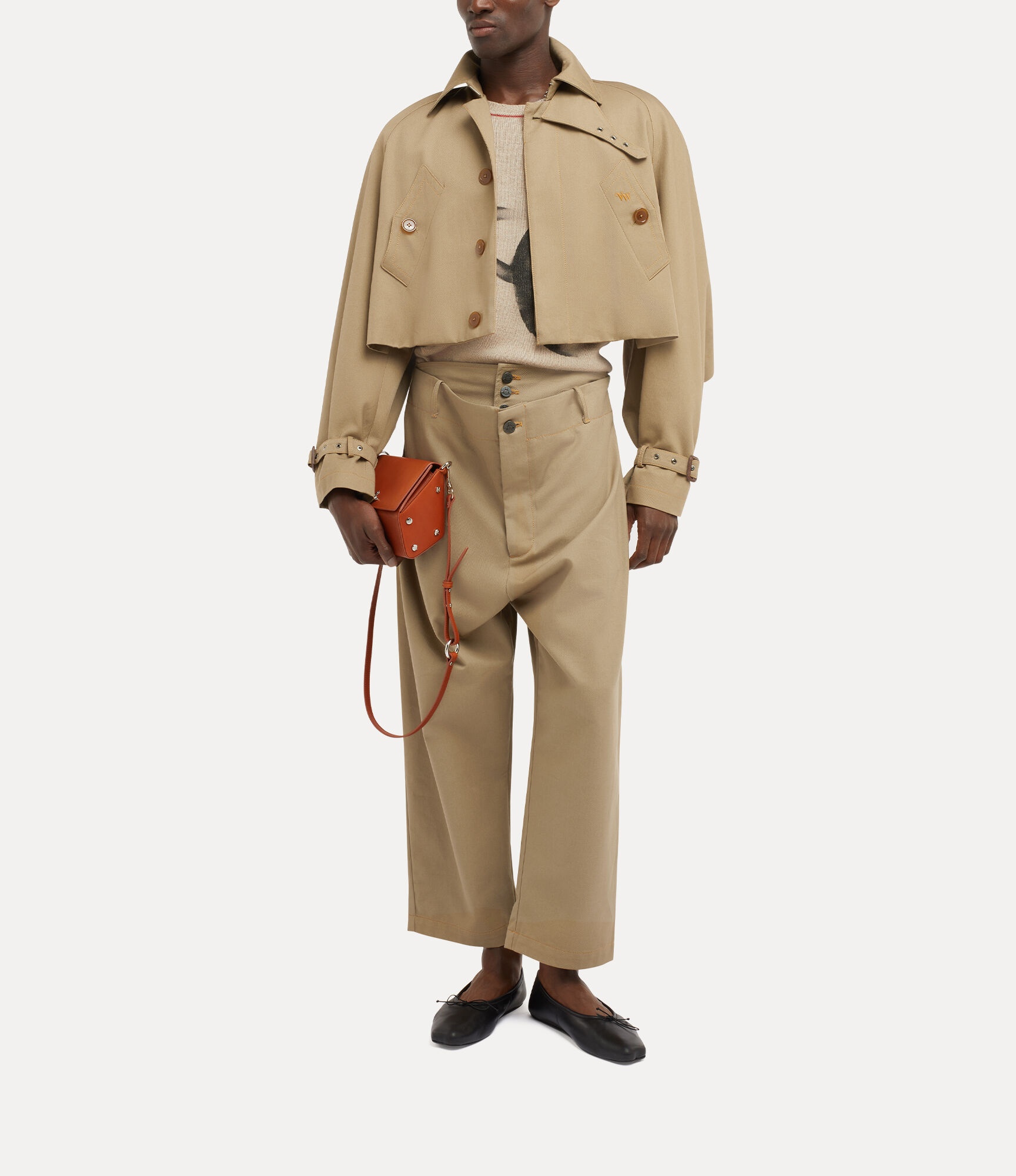 CUT OFF GRAZIANO TRENCH COAT - 6