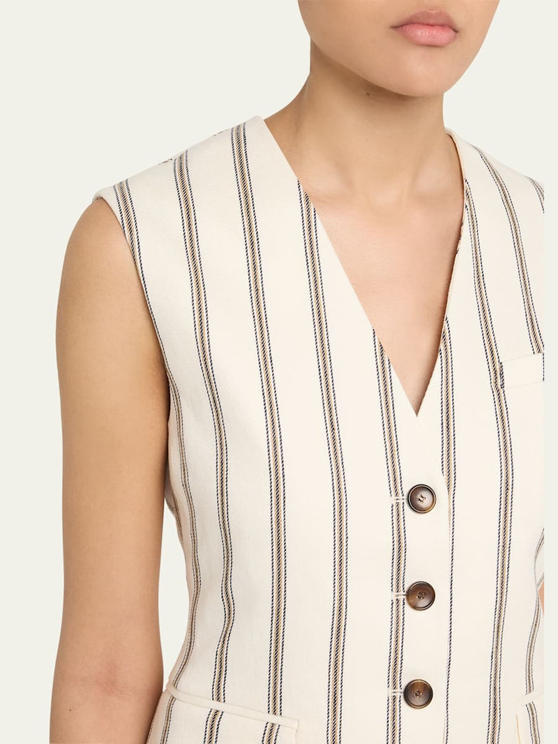 A.L.C. Noa Stripe Vest outlook