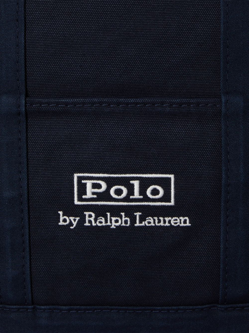medium logo strap tote bag 5