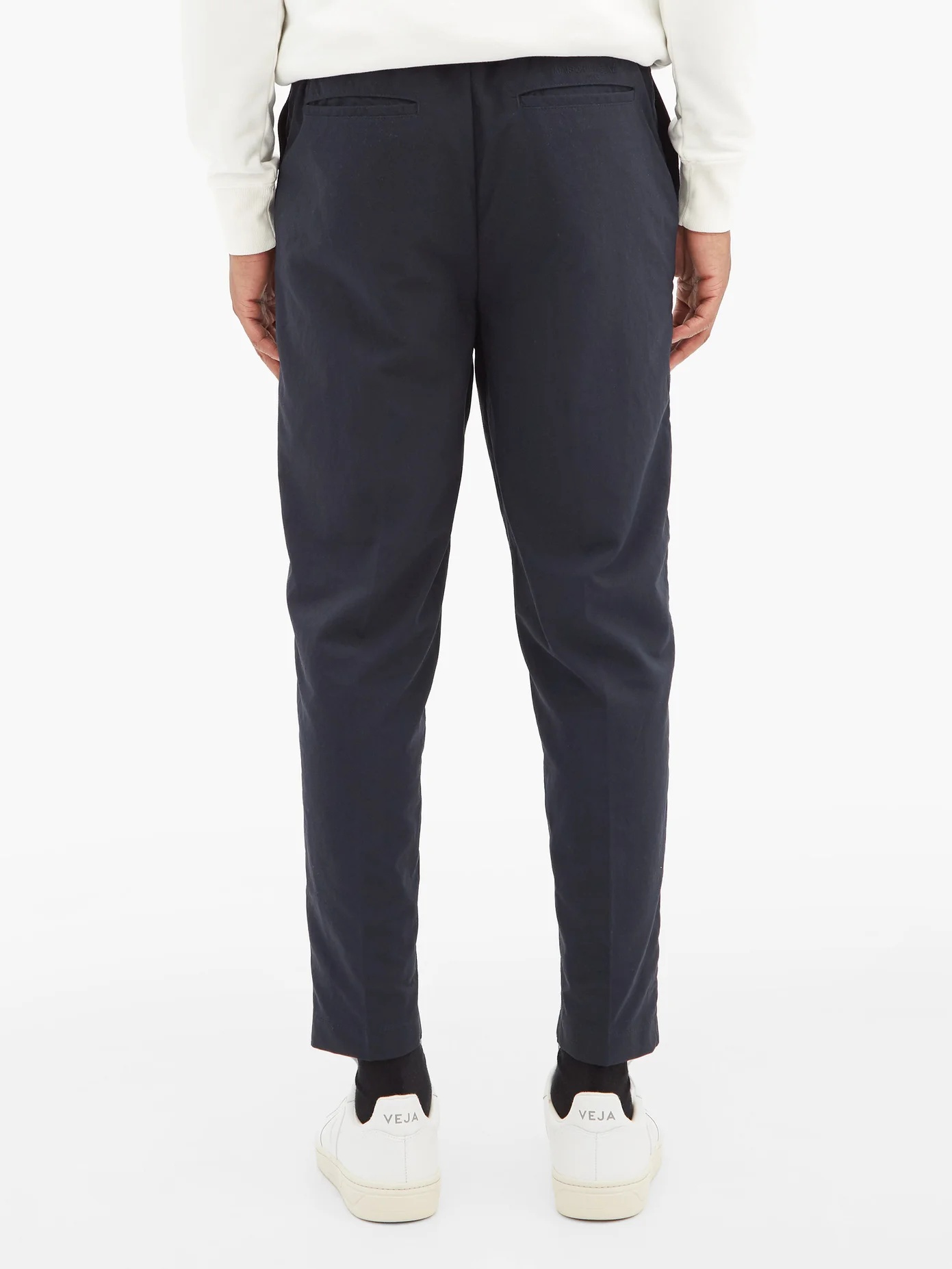 City slim-leg trousers - 5