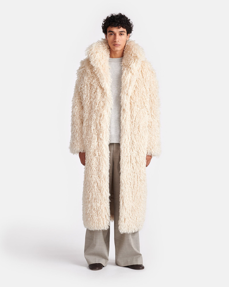 Faux Racka Fur Coat 3