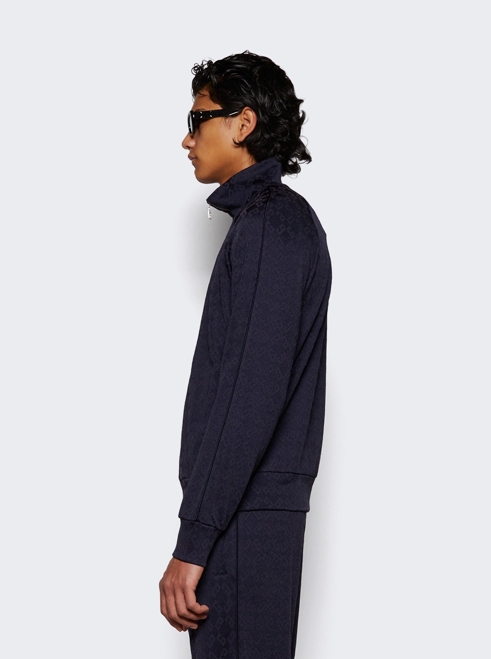Vintage Tracksuit Sweatshirt Dark Blue - 4