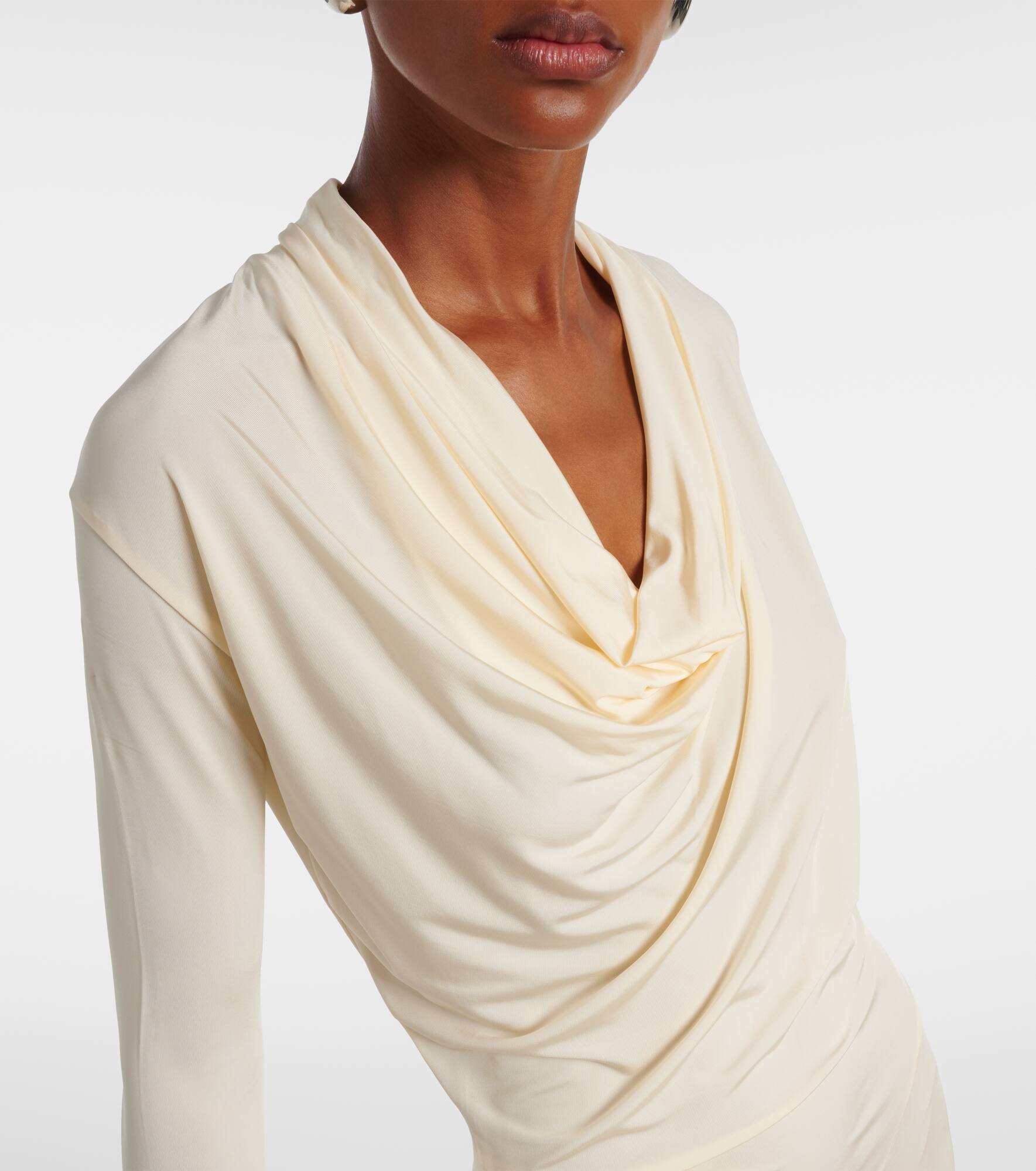 Vevina jersey maxi dress - 4