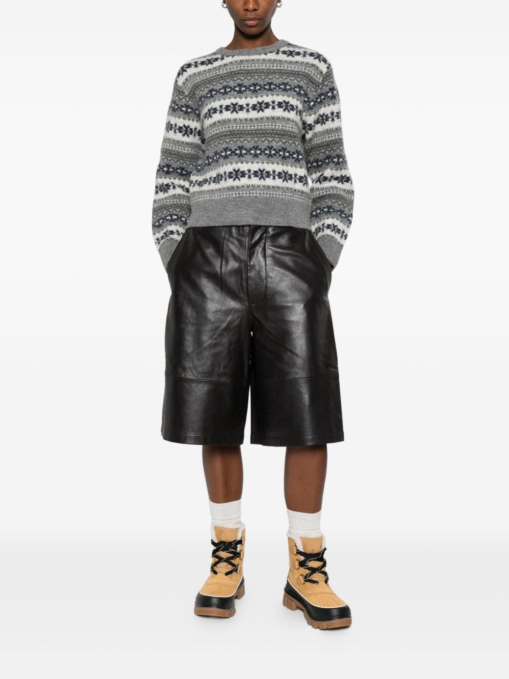 crew-neck wool sweater - 2
