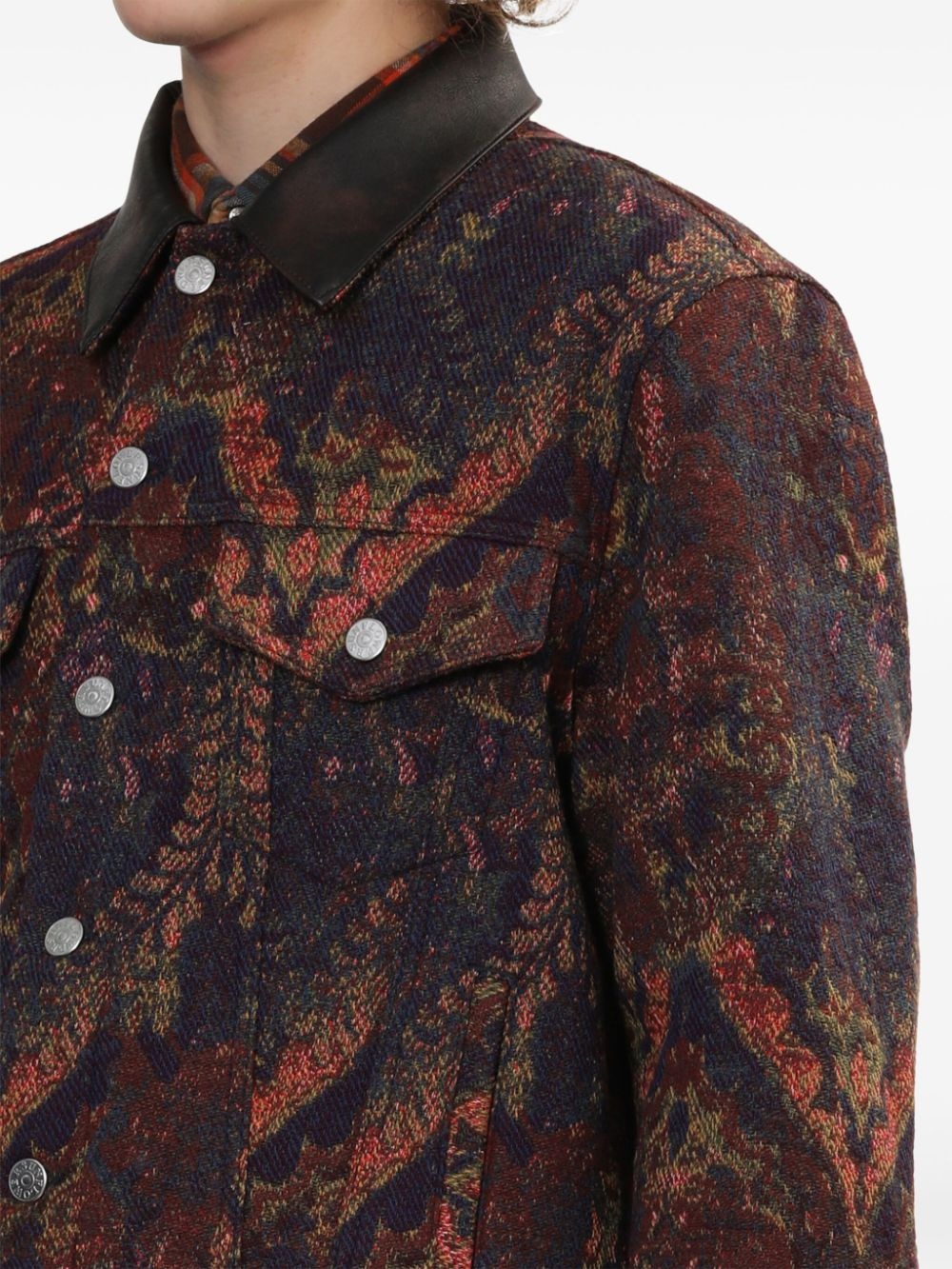 abstract-pattern jacket - 5