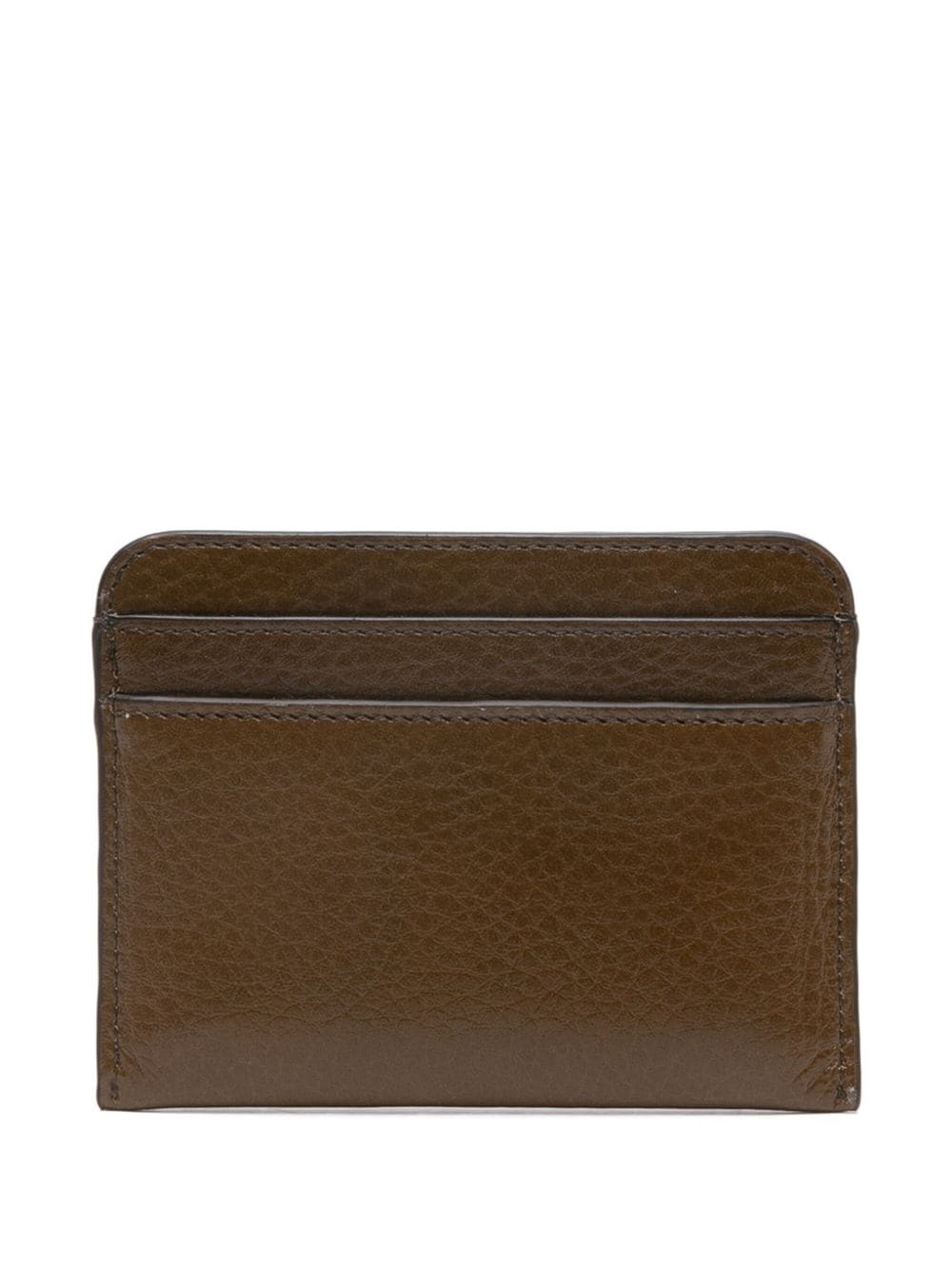 logo-debossed card holder - 2