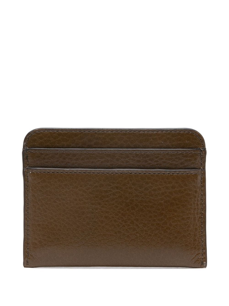 Chloé logo-debossed card holder outlook