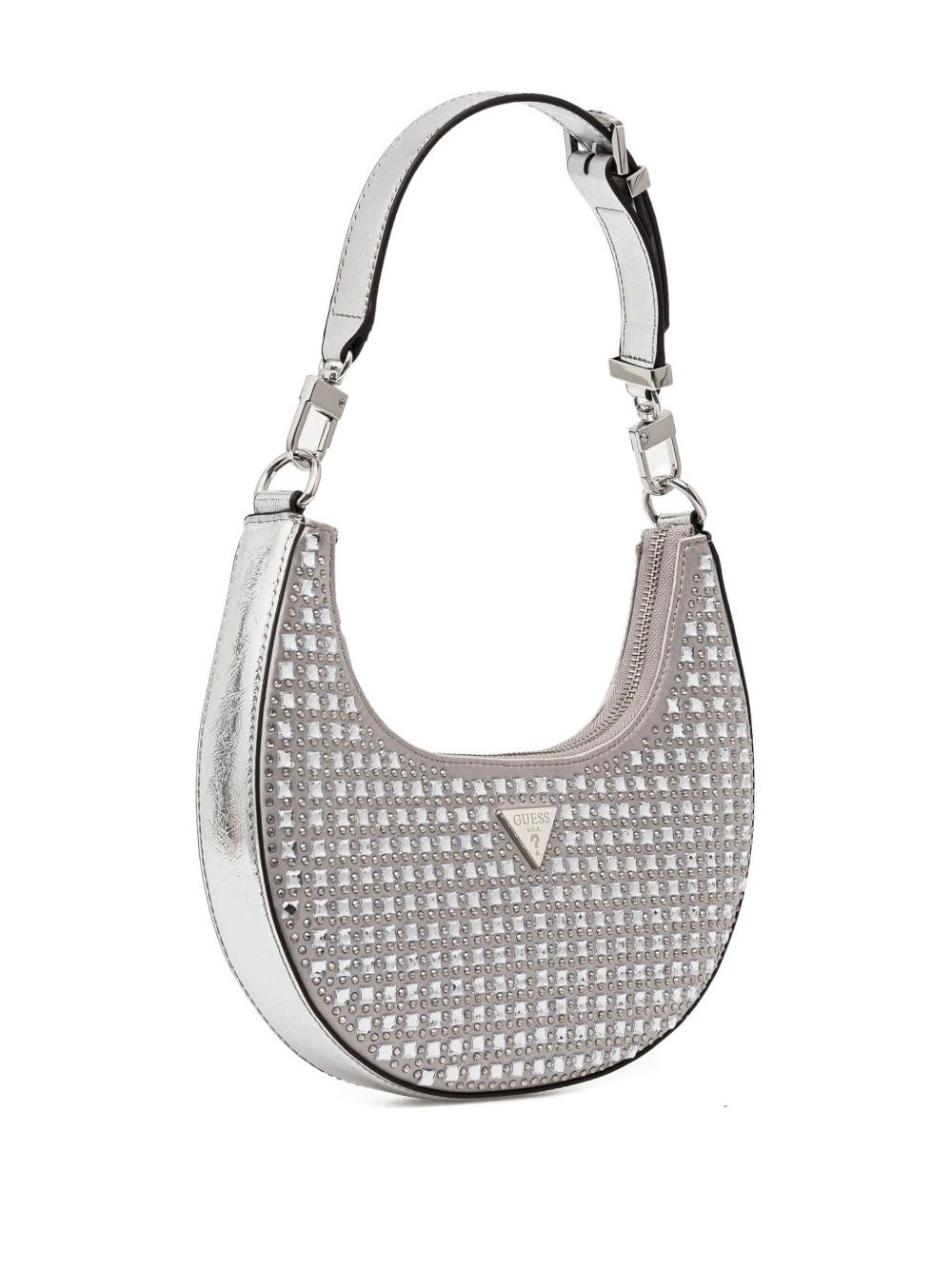 Lua rhinestone-embellished shoulder bag - 2