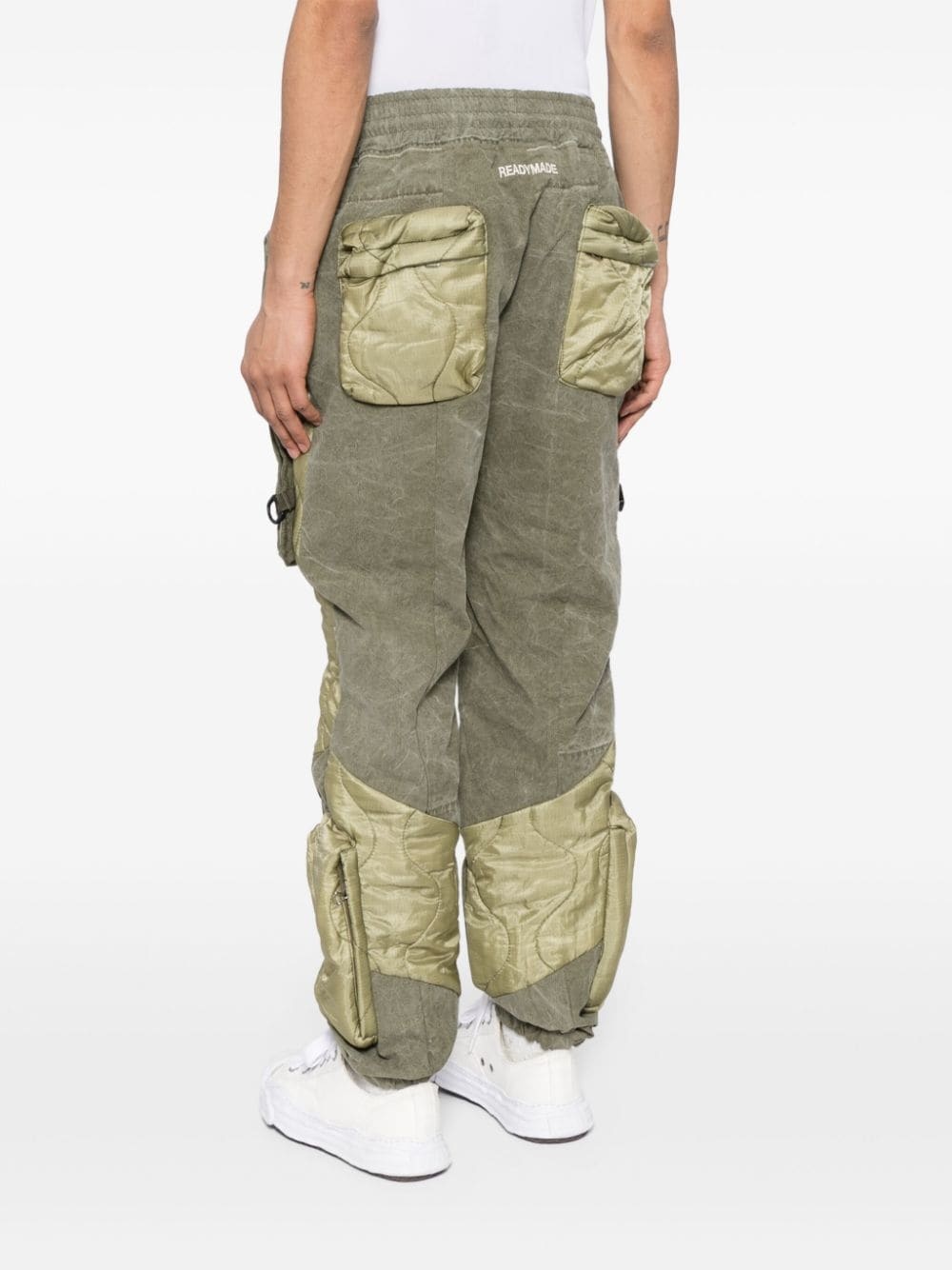 padded cargo trousers - 4