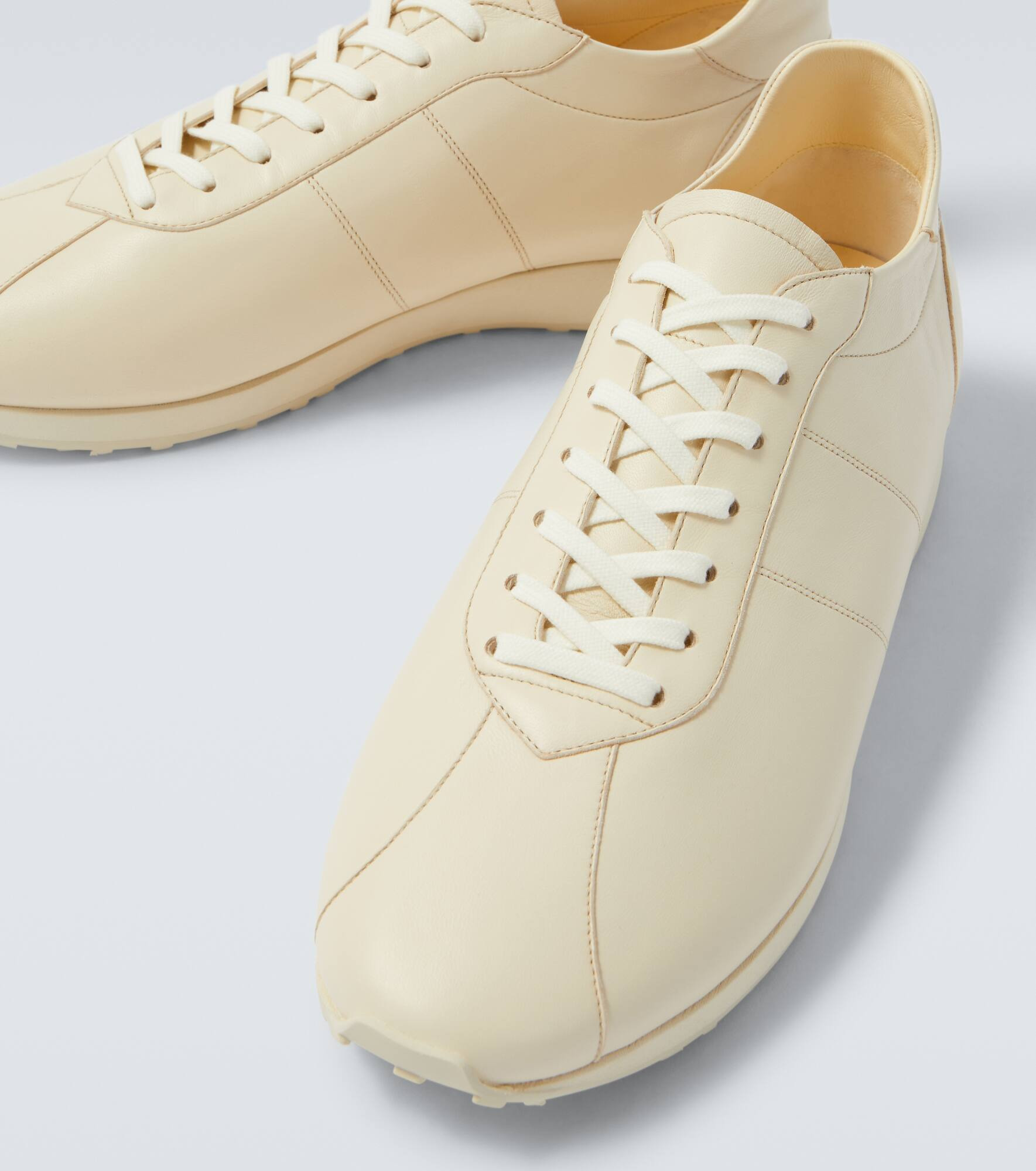 Mica leather sneakers - 3