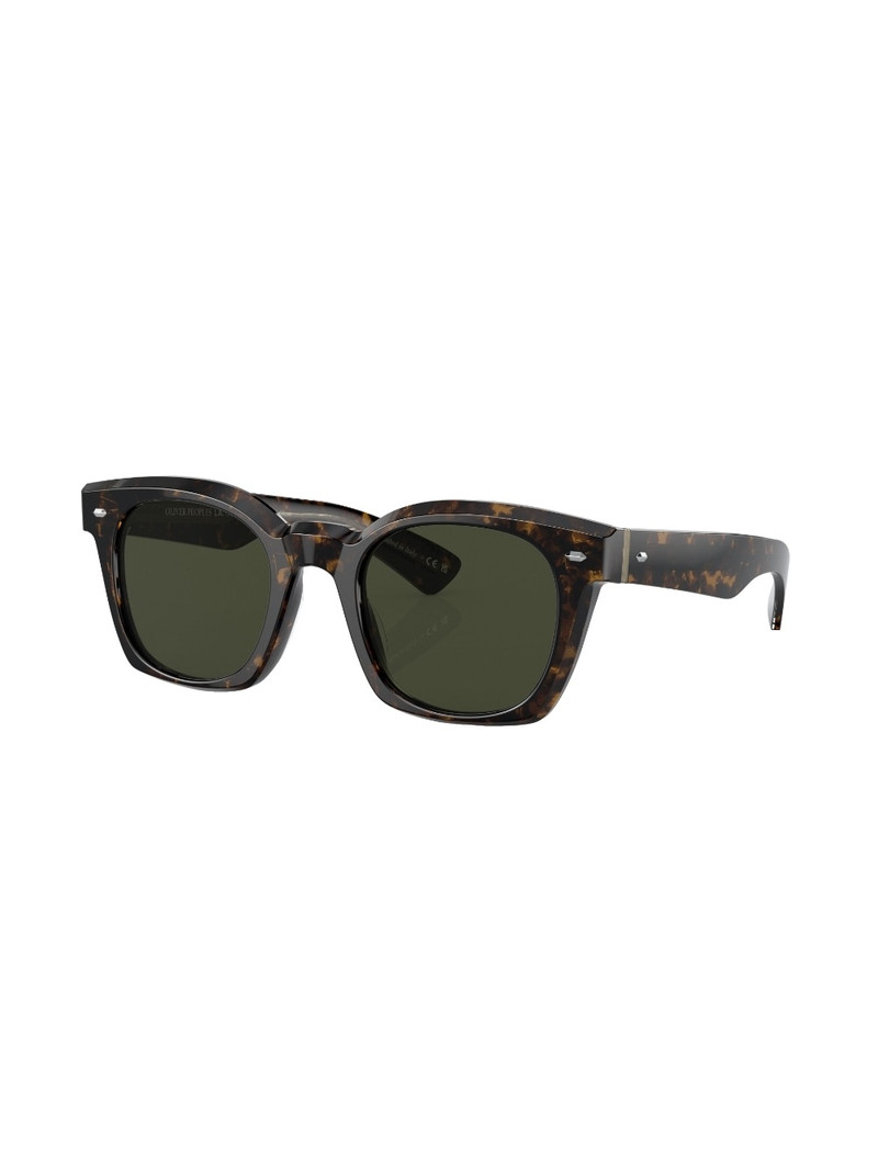Oliver Peoples Merceaux square sunglasses outlook