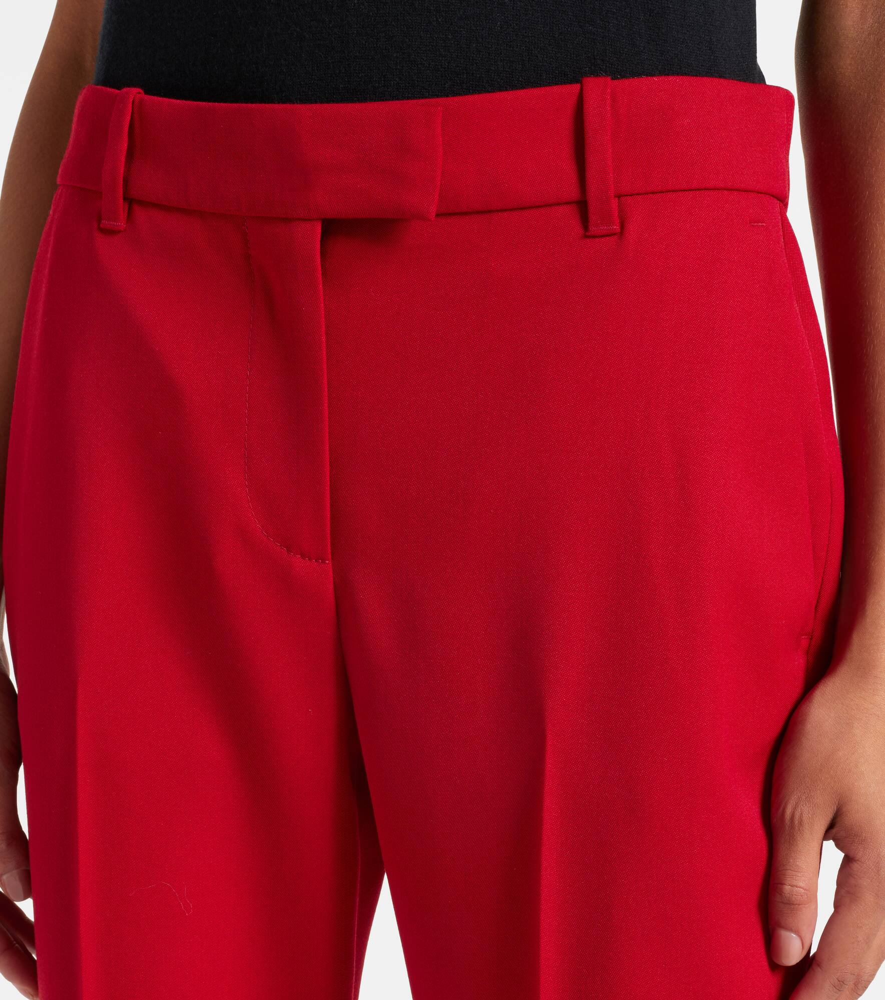 Wool flared pants - 4