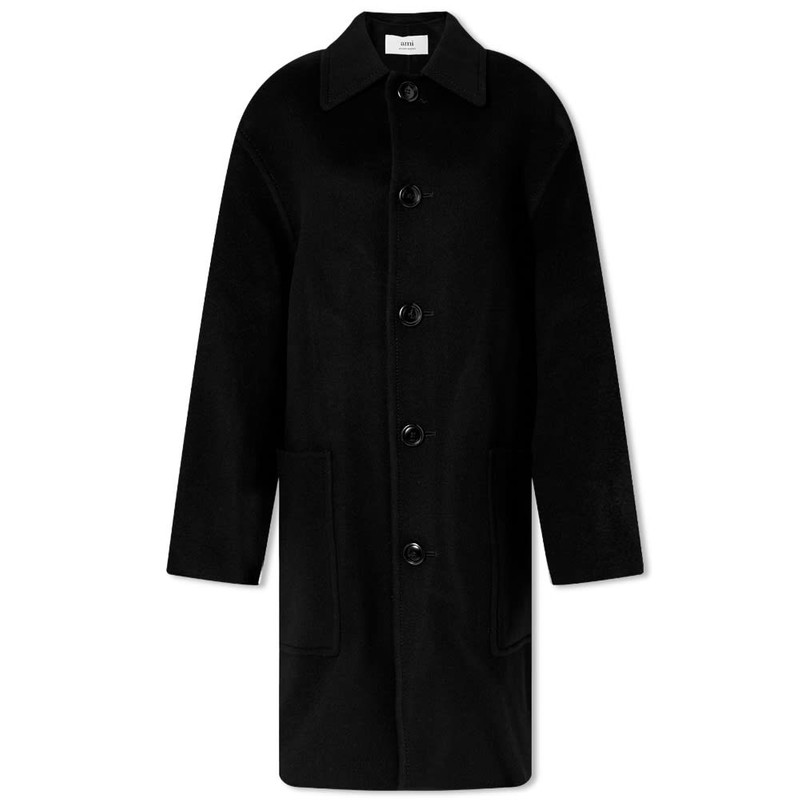 AMI Double Face Long Coat 1